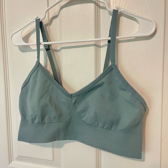 Lululemon athletics Sage Green Sports Bra with Clasp Straps - Picture 3 of 5